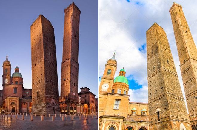 Asinelli và Garisenda – Hai tháp cổ thu hút khách F168 ⚜️ trang chủ F168 chính thức 2025 ✔ link không chặn ở Bologna, Italy