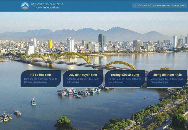 Đà Nẵng triển khai tuyển sinh trực tuyến vào lớp 10 - Ảnh 1. Đà Nẵng triển khai tuyển sinh trực tuyến vào lớp 10 - Ảnh 1.