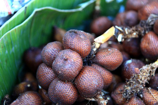 Quả da rắn (salak)&nbsp;- Ảnh: Thủy OCG