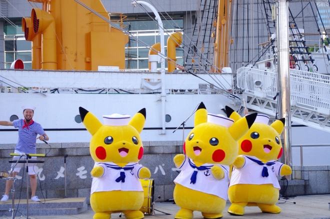 F1688 phiên bản mới Pokemon rộn ràng ở Yokohama