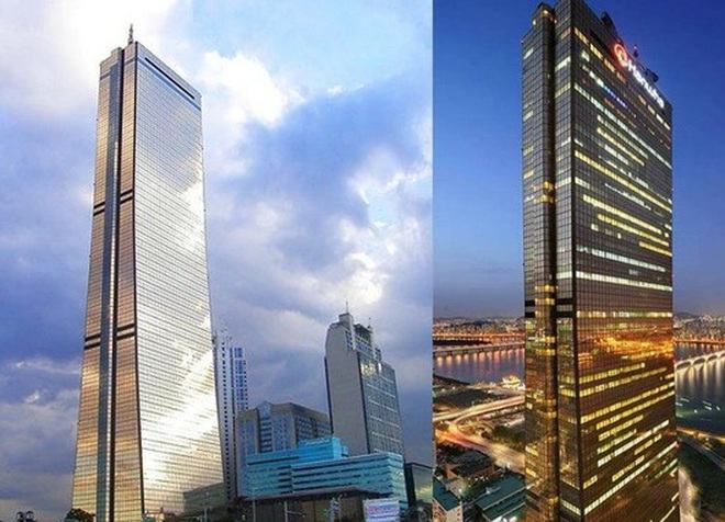 Tòa nhà 63 tầng lấp lánh, biểu tượng của Seoul