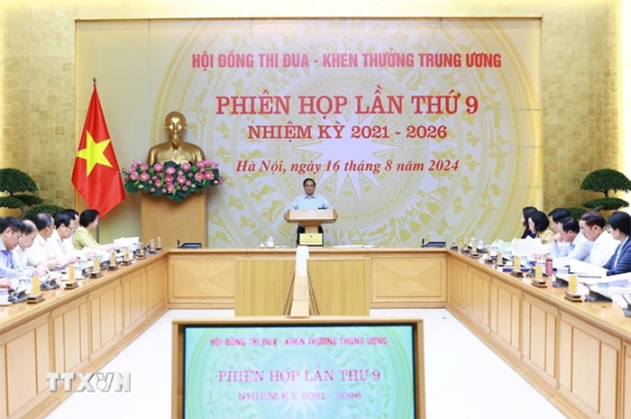 Thủ tướng Quà tặng tri ân F168 Phạm Minh Chính: Rà soát, đánh giá kết quả phong trào thi đua yêu nước