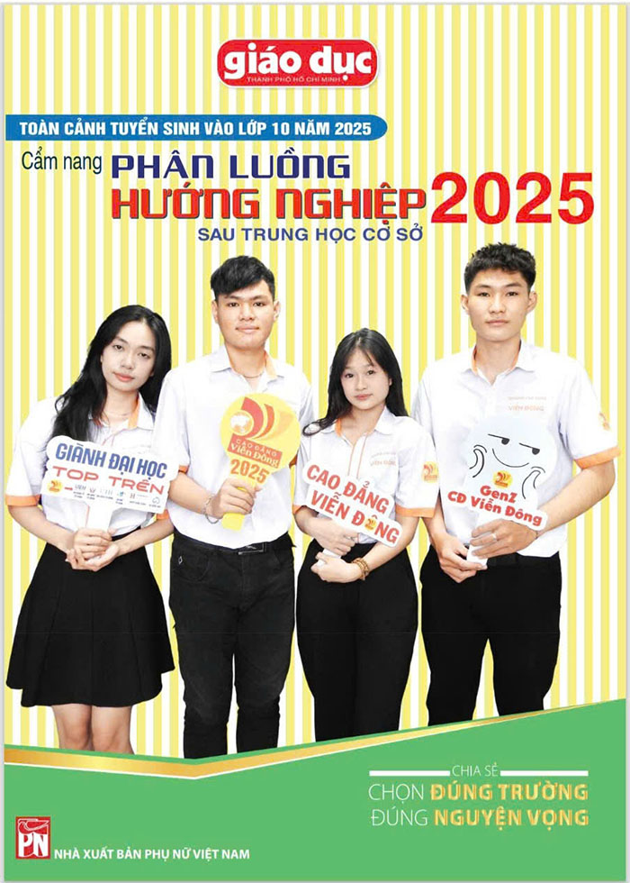 Phát hành Cẩm nang Phân luồng Hướng nghiệp sau THCS năm 2025