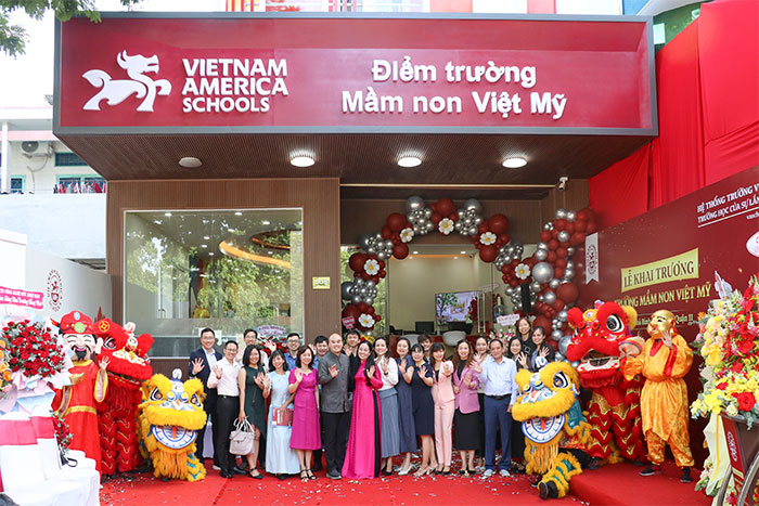 Hệ thống Trường Việt Mỹ khai trương cơ sở mới – Mở rộng không gian nuôi dưỡng yêu thương và thấu hiểu