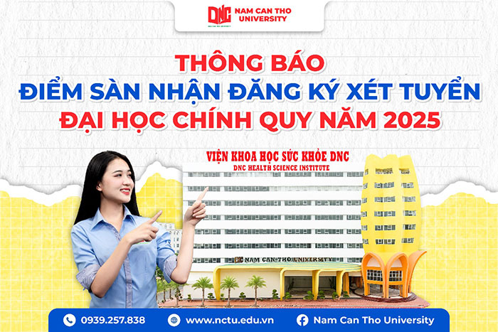 Trường Đại học Nam Cần Thơ công bố điểm sàn xét tuyển F1686.com tải ứng dụng chính quy năm 2025