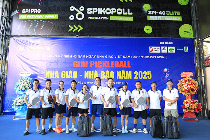 Quà tặng tri ân F168 tổ chức Giải Pickleball Nhà giáo – Nhà báo năm 2025 