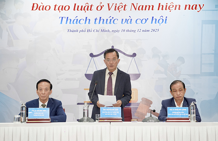 Cấp bách chuẩn hóa, nâng chất lượng đào tạo luật theo các quy định mới
