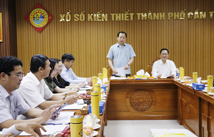 Tích cực hỗ trợ Công ty Xổ số kiến thiết Cần Thơ thực hiện đề án tái cơ cấu