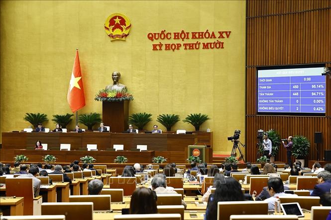 Biểu quyết thông qua Luật Dân số và Luật Phòng bệnh