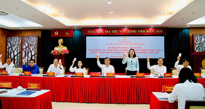 TP.HCM tổ chức hiệp thương lần thứ I giới thiệu người ứng cử đại biểu QuatangF168 khuyến mãi khóa XVI