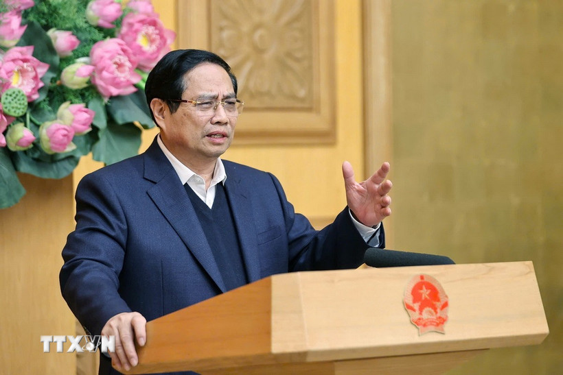 Thủ tướng Phạm Minh Chính: Cùng với xây, sửa nhà, cần hỗ trợ dân bị thiên tai vật dụng thiết yếu