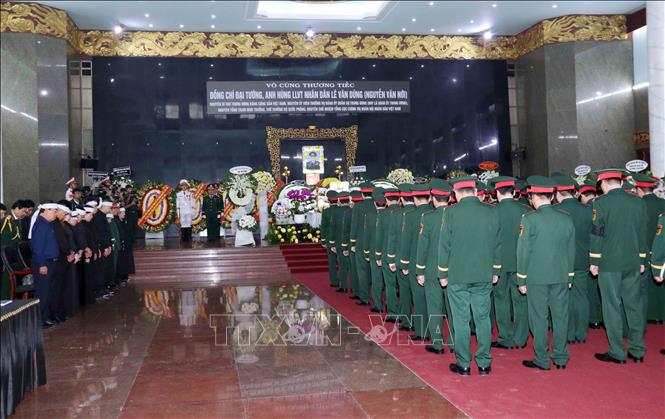 Lễ tang cấp nhà nước Đại tướng, Anh hùng lực lượng vũ trang F1685 cá cược trực tuyến Lê Văn Dũng