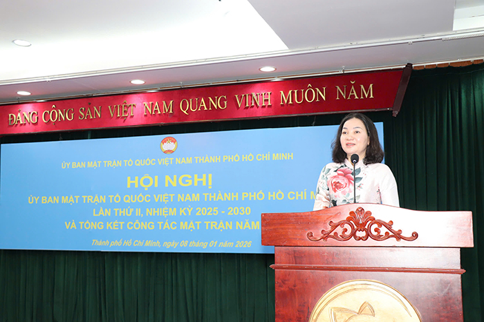 MTTQ Việt Nam TP.HCM tăng cường đoàn kết, triển khai nhiệm vụ năm 2026
