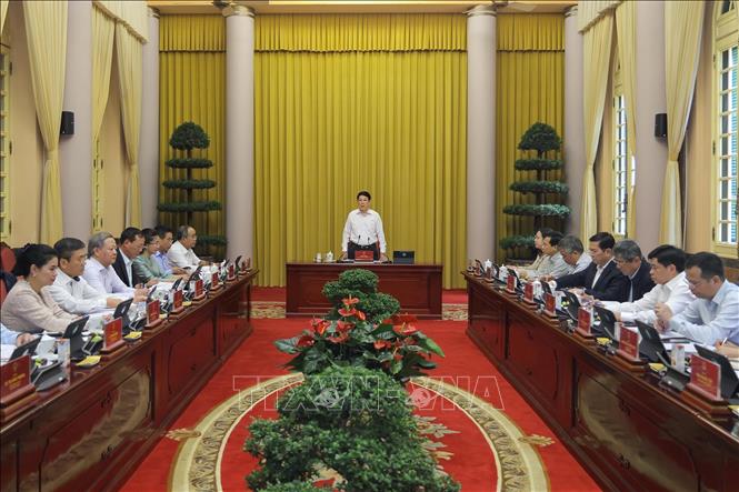 Tăng cường công tác tham mưu, phục vụ hoạt động của lãnh đạo F1687 game bài đổi thưởng