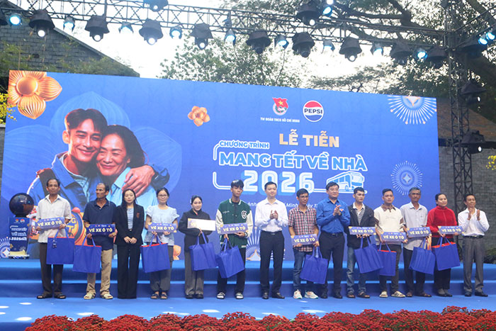 “Mang Tết về nhà” 2026 chính thức chở những người con xa xứ về quê đón Tết