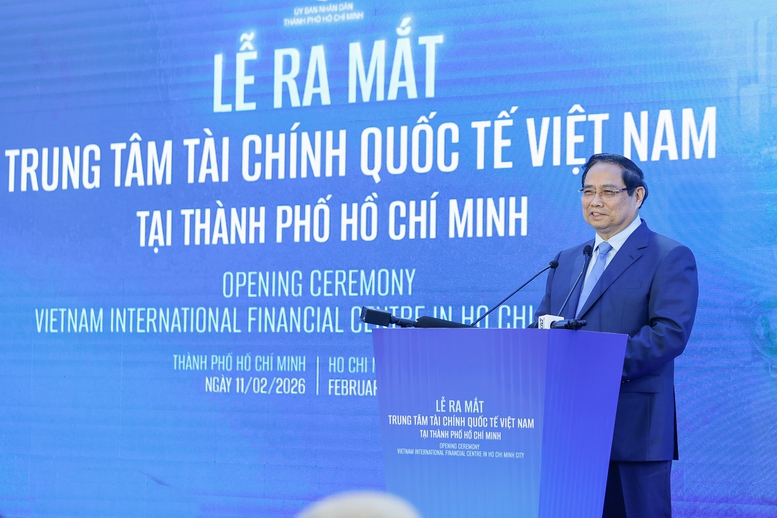 Phát biểu của Thủ tướng Phạm Minh Chính tuyên bố ra mắt Trung tâm Tài chính quốc tế Việt Nam tại Thành phố Hồ Chí Minh
