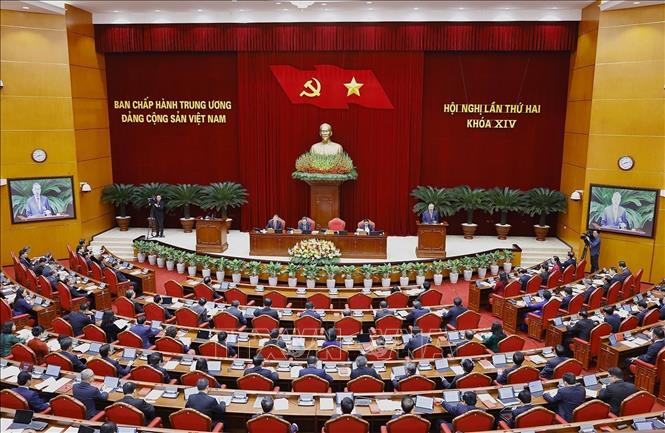Thông cáo báo chí ngày làm việc thứ nhất F16878 tải app Trung ương 2 khóa XIV