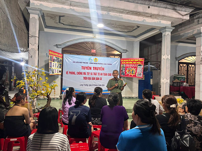 Lan tỏa ý thức an toàn giao thông và phòng chống ma túy từ khu dân cư đến F1685 phiên bản mới