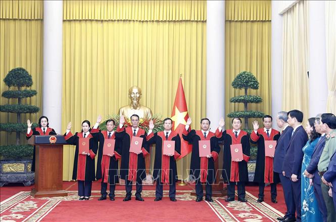 Tổng Bí thư, Chủ tịch nước Tô Lâm trao quyết định bổ nhiệm Thẩm phán Tòa án F1685 cá cược trực tuyến tối cao
