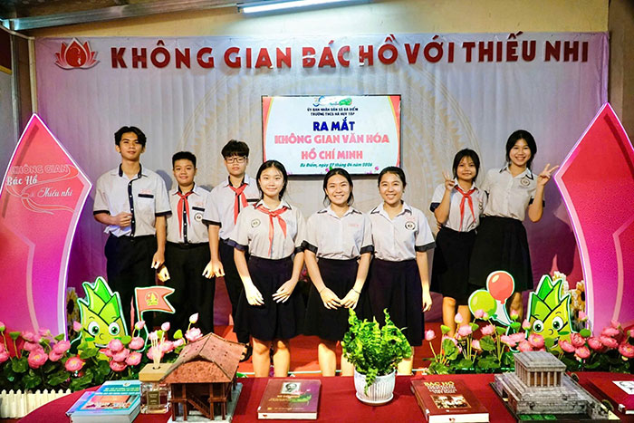 Một trường THCS ra mắt “Không gian Bác Hồ với thiếu nhi”, Không gian F1686 đăng nhập Hồ Chí Minh