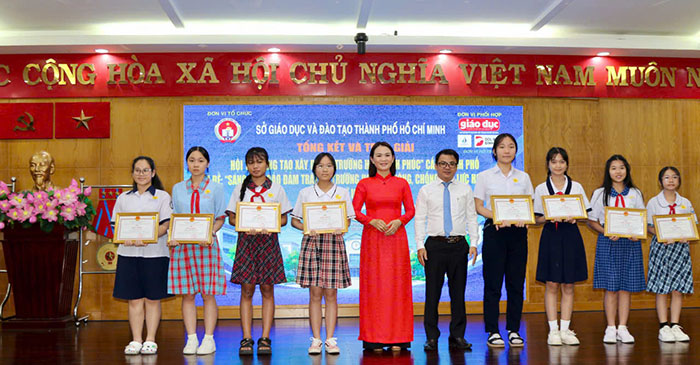 TP.HCM trao giải sáng kiến phòng chống bạo lực học đường: Nối dài hiệu quả xây dựng F1685 phiên bản mới hạnh phúc