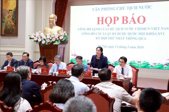 Công bố Lệnh của Chủ tịch nước về 9 luật được QuatangF168 khuyến mãi thông qua