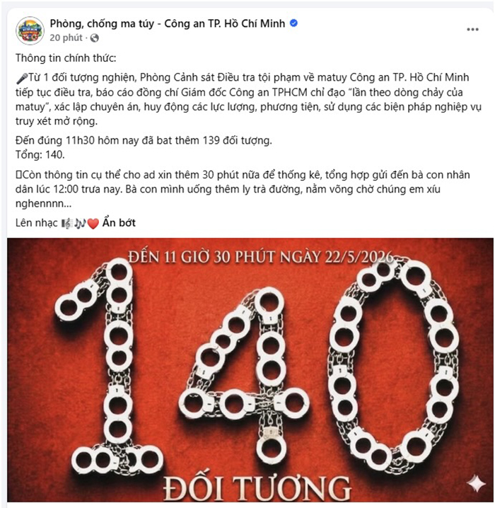 Qua Fanpage, F1687 nhà cái WC 2026 ngày càng quan tâm và sẵn sàng đồng hành với lực lượng công an