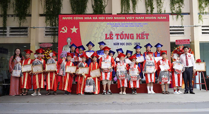 Trường Tiểu học Phan Văn Trị, phường Cầu Ông Lãnh tuyển sinh mô hình trường tiên tiến hội nhập quốc tế từ năm học tới