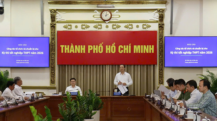UBND TP.HCM ban hành chỉ thị về thi tốt nghiệp THPT và tuyển sinh các lớp đầu cấp